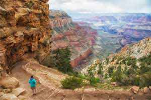 Most Traveled Hiking Trail at Grand Canyon