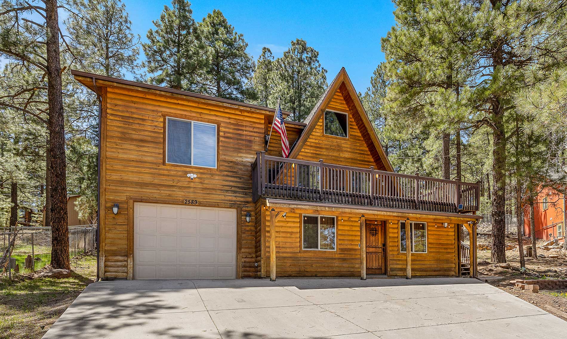 Rustic A-Frame - 4 Bdrms, Loft, Game Room, & Firepit - Flagstaff